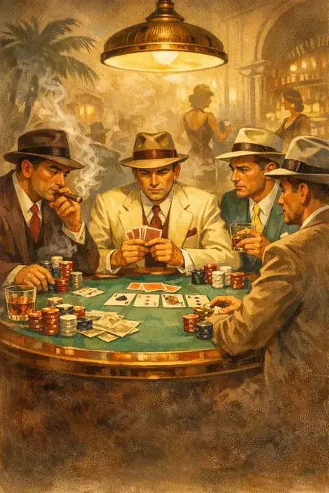 Salón Nacional Poker live table