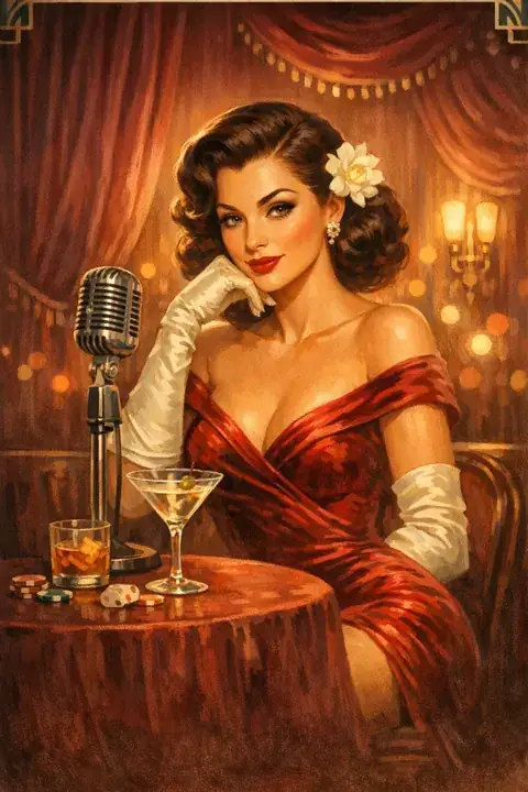 Velvet Cabaret slot artwork